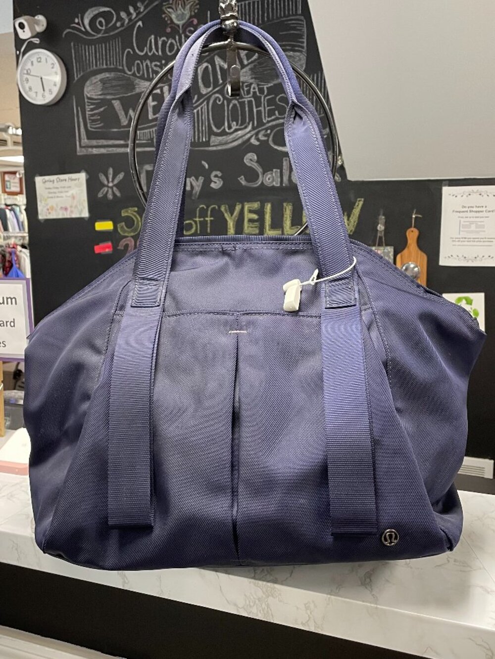 Lululemon Navy Tote